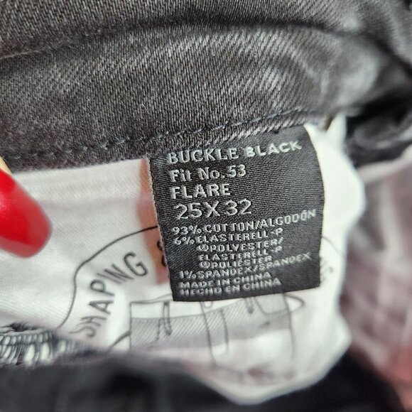 Buckle Black NWOT Fit 53 Flare Stretch Size 25x32 - Picture 4 of 8